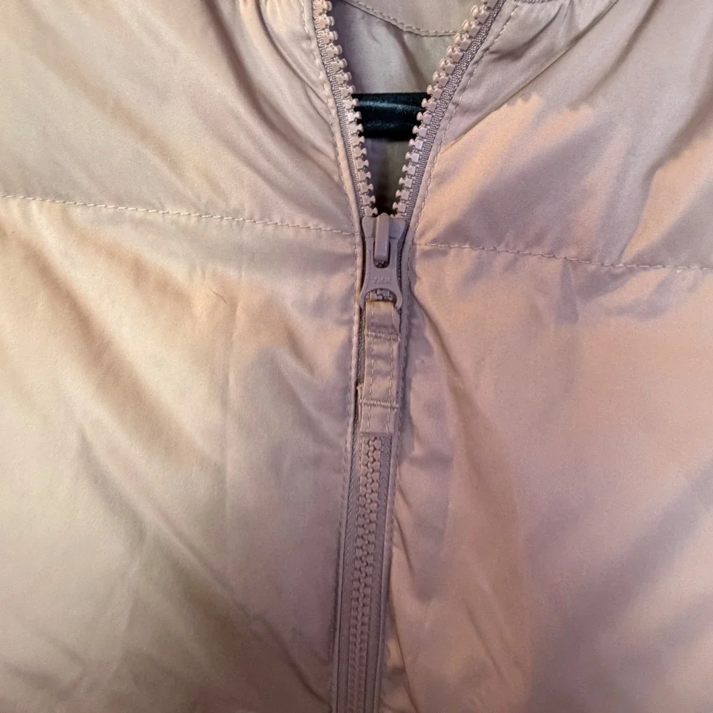 Sweaty Betty Womens Puffer Jacket Quilted Bomber Mauve Size 10 L